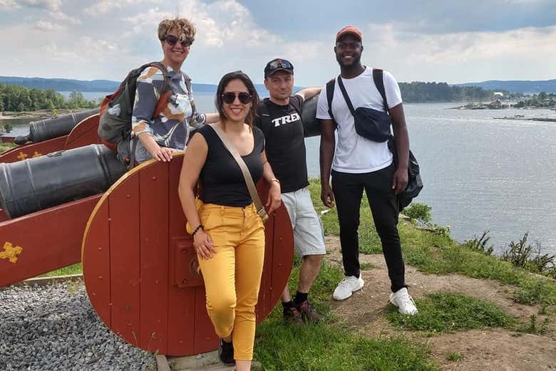 Disfrutando de la excursión