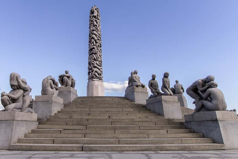 Figuras del museo de esculturas al aire libre de Vigeland