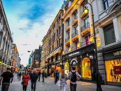Calle comercial de Oslo